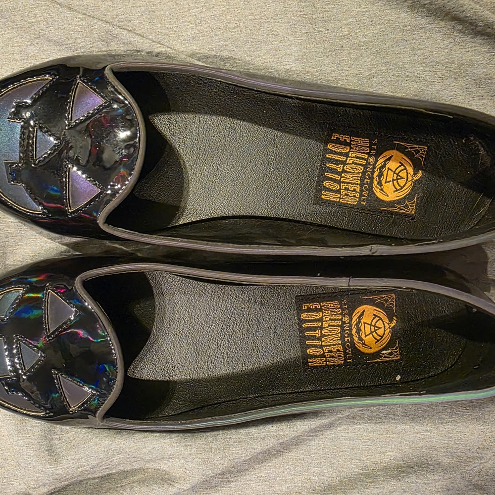 Halloween Edition Black Flats